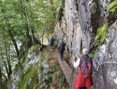 Pour les randonneurs, chemin plus escarpé !
