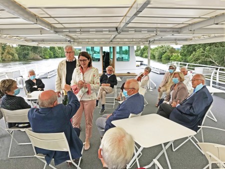 Nous remercions Pilon pour l'organisation de cette croisière fort réussie. Demain, nous nous quitterons...